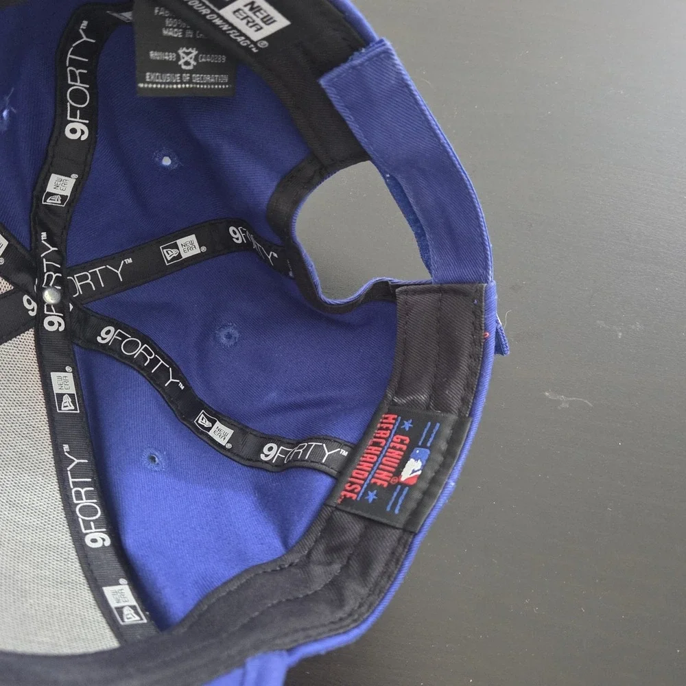 New Era Chicago‎ Cubs 9Forty Strapback Baseball Hat MLB Blue OSFM